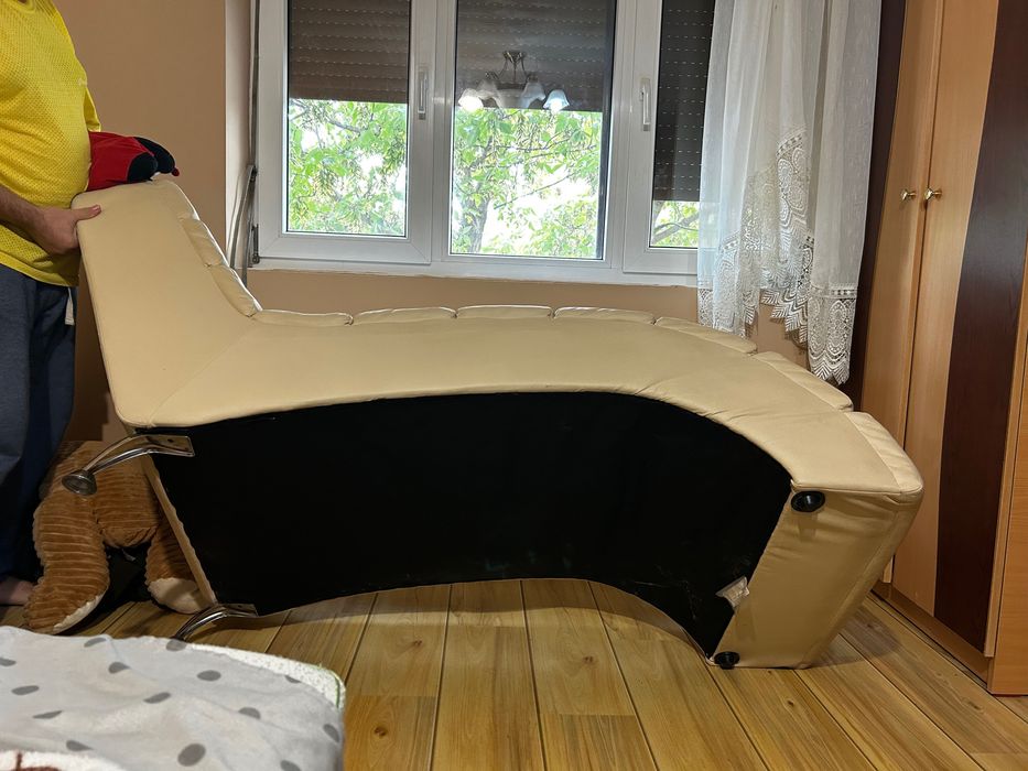 Șezlong interior din piele