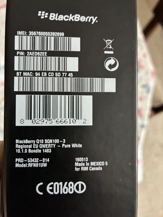 Blackberry q10 пълен комплект