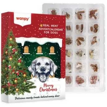 Адвент календар за кучета и котки с лакомства за 24 дни
