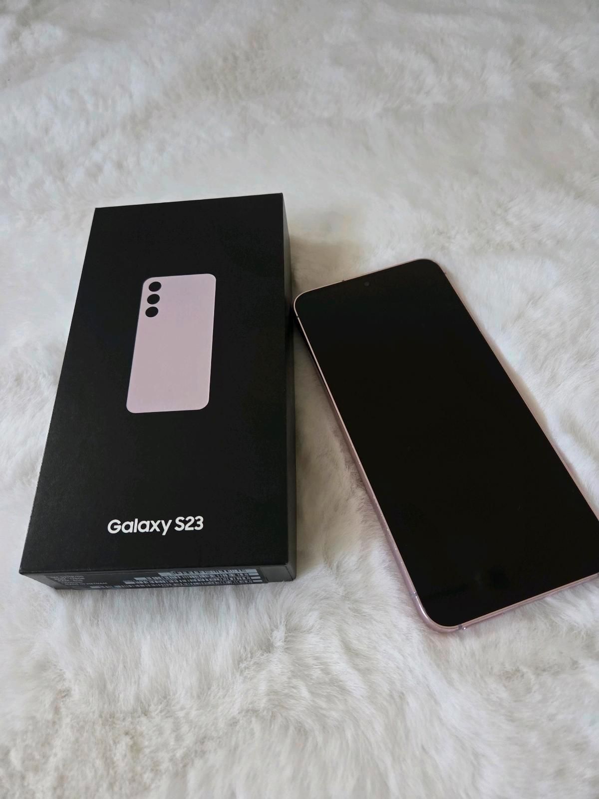 SAMSUNG GALAXY S23 5G, 128GB, 8GB RAM, Lavender - Много Запазен