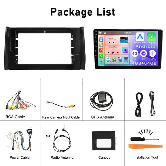 Мултимедия за Skoda Kodiaq Karoq Android навигация плеър 2DIN Кодиак