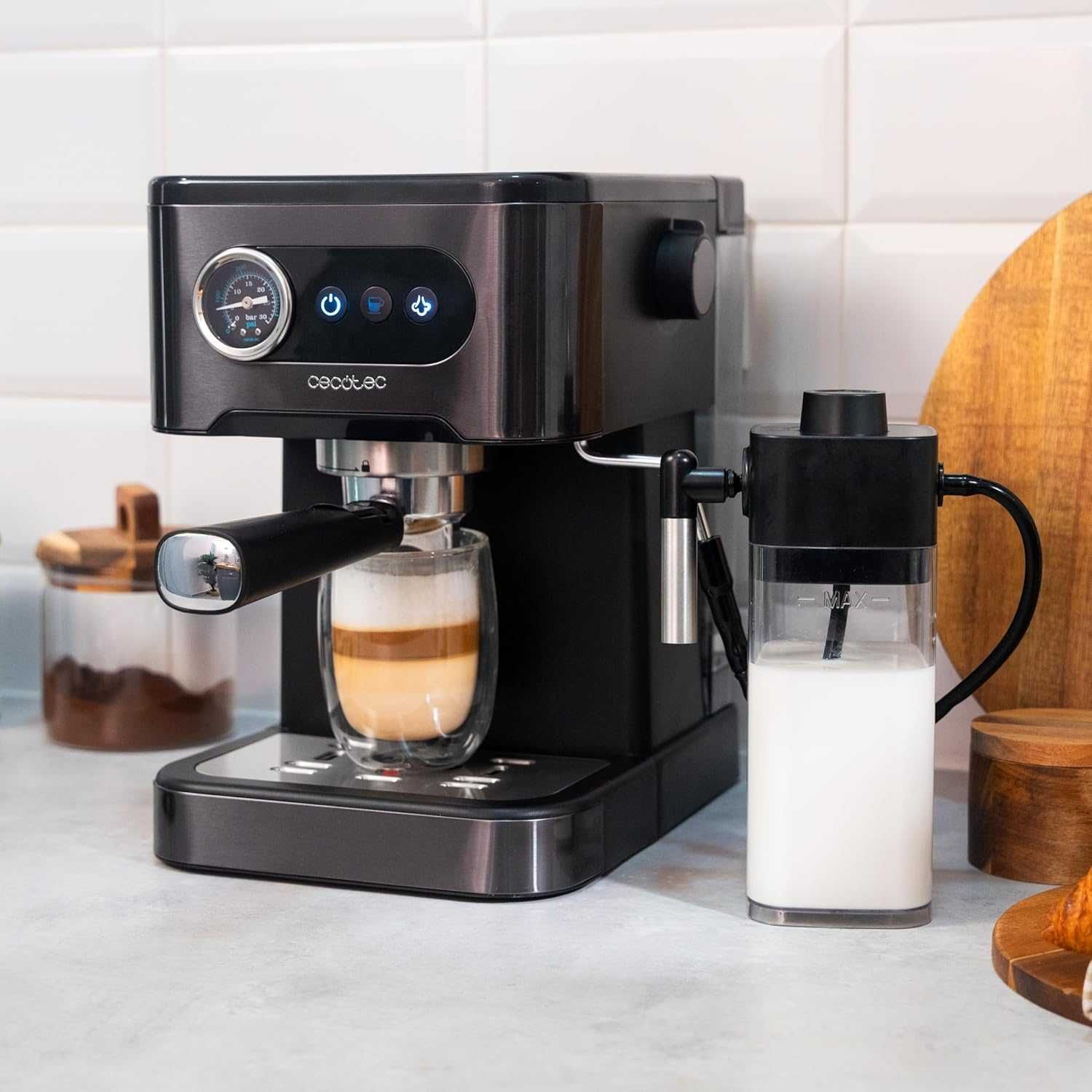Еспресо кафемашина Cecotec Power Espresso 20 Pro Latte 1350W