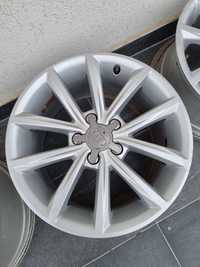 Vand 4 jante audi 17inch si cauciucuri Michelin Alpin 245 45 17