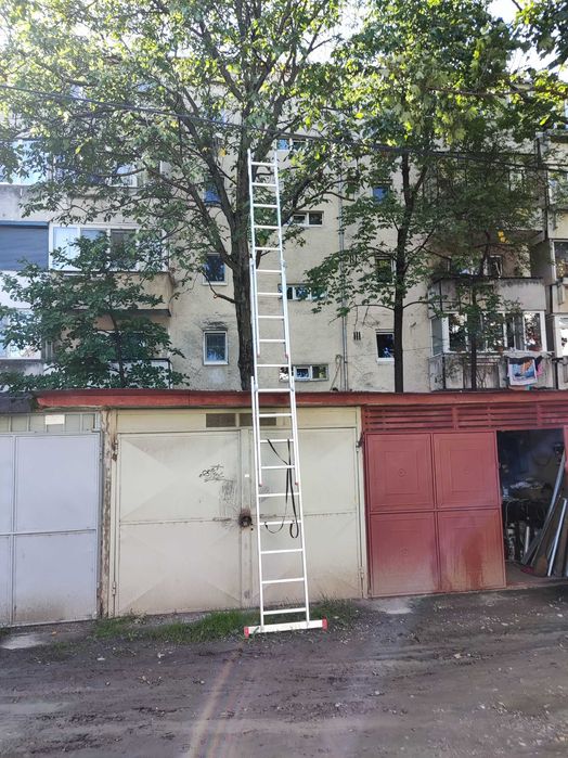 Vind scară aluminiu 3segmente