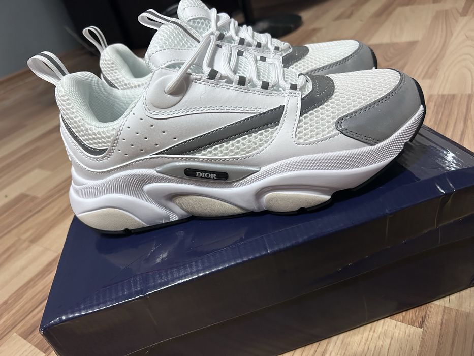 Dior B22 White Silver
