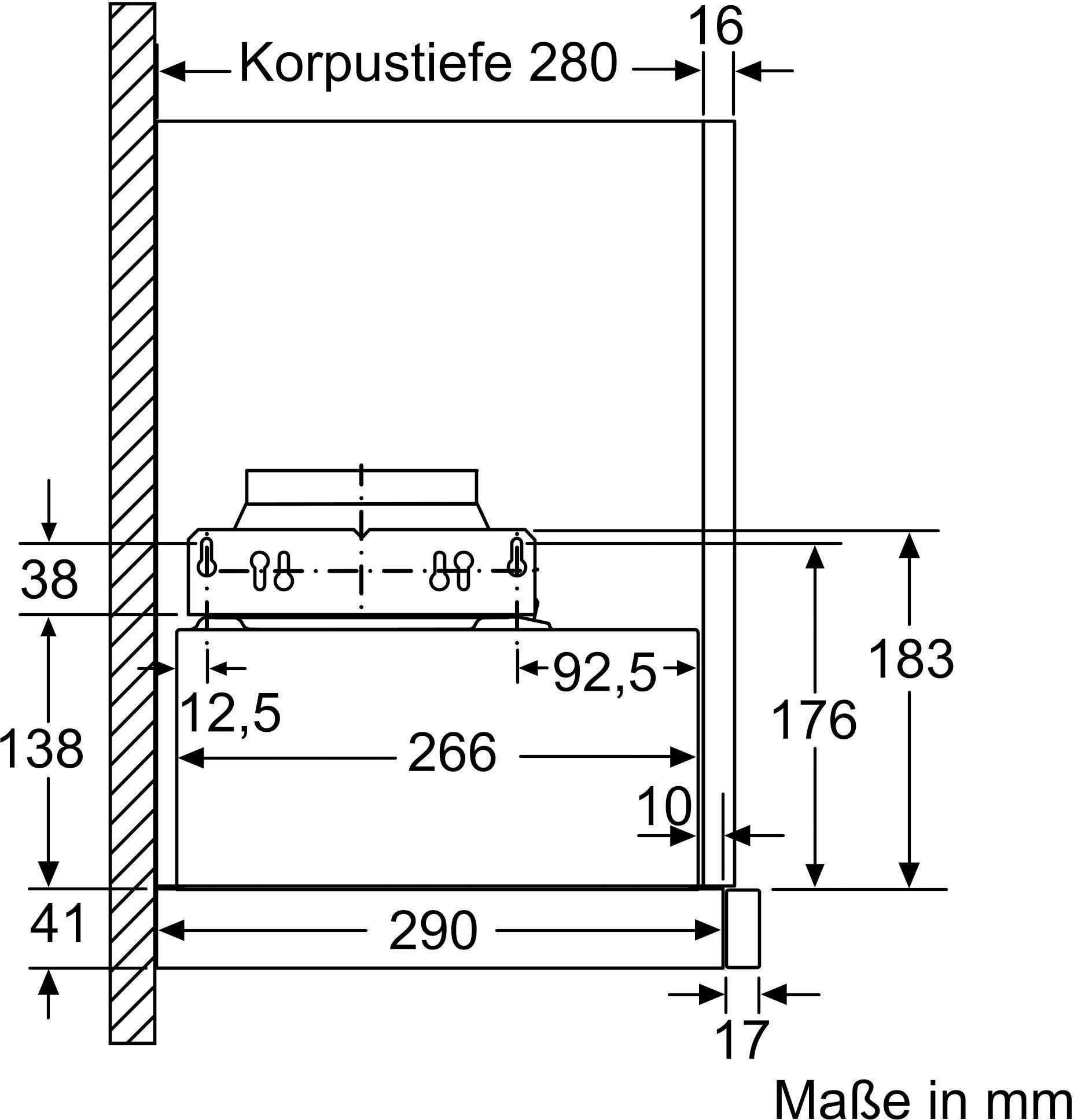 Абсорбатор за вграждане BOSCH DFM064W54