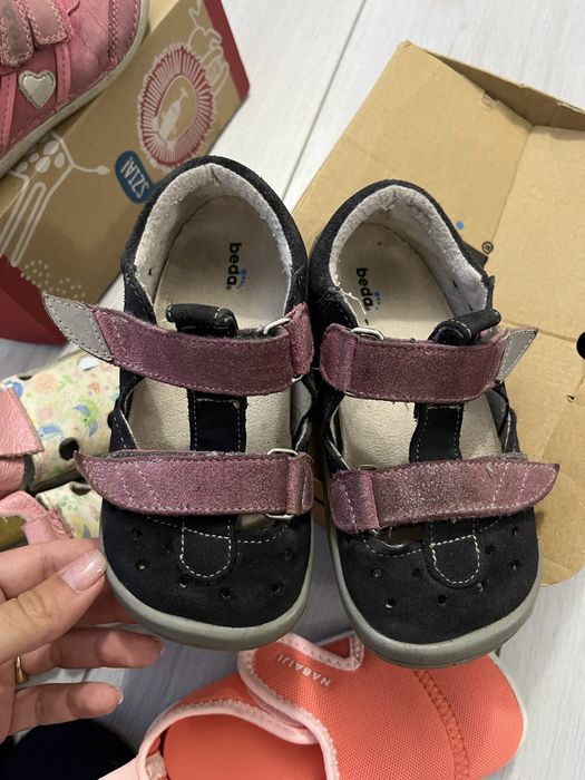 Боси обувки, ботуши, пантофи, сандали dd step Bisgaard Beda