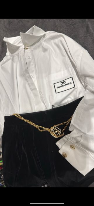 Elisabetta Franchi Кожено яке