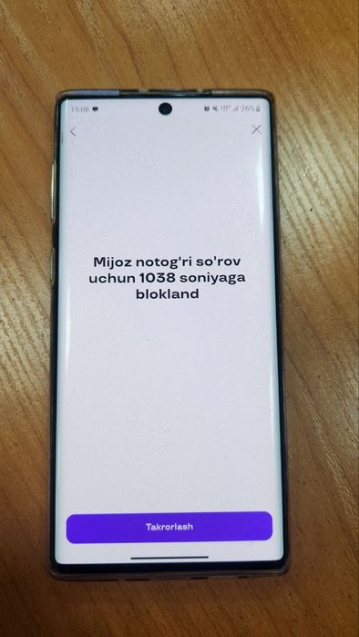 Samsung Note 10 5g Faqat obmen