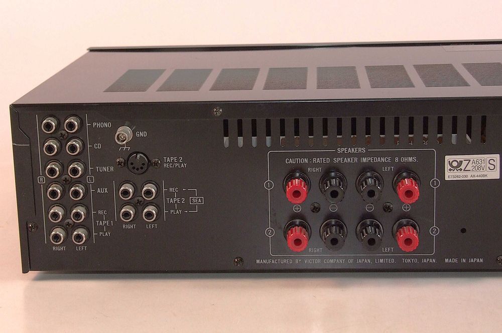 Amplificator stereo JVC AX440, 2 sau 4 x 75 W, Made in Japan, ca NOU