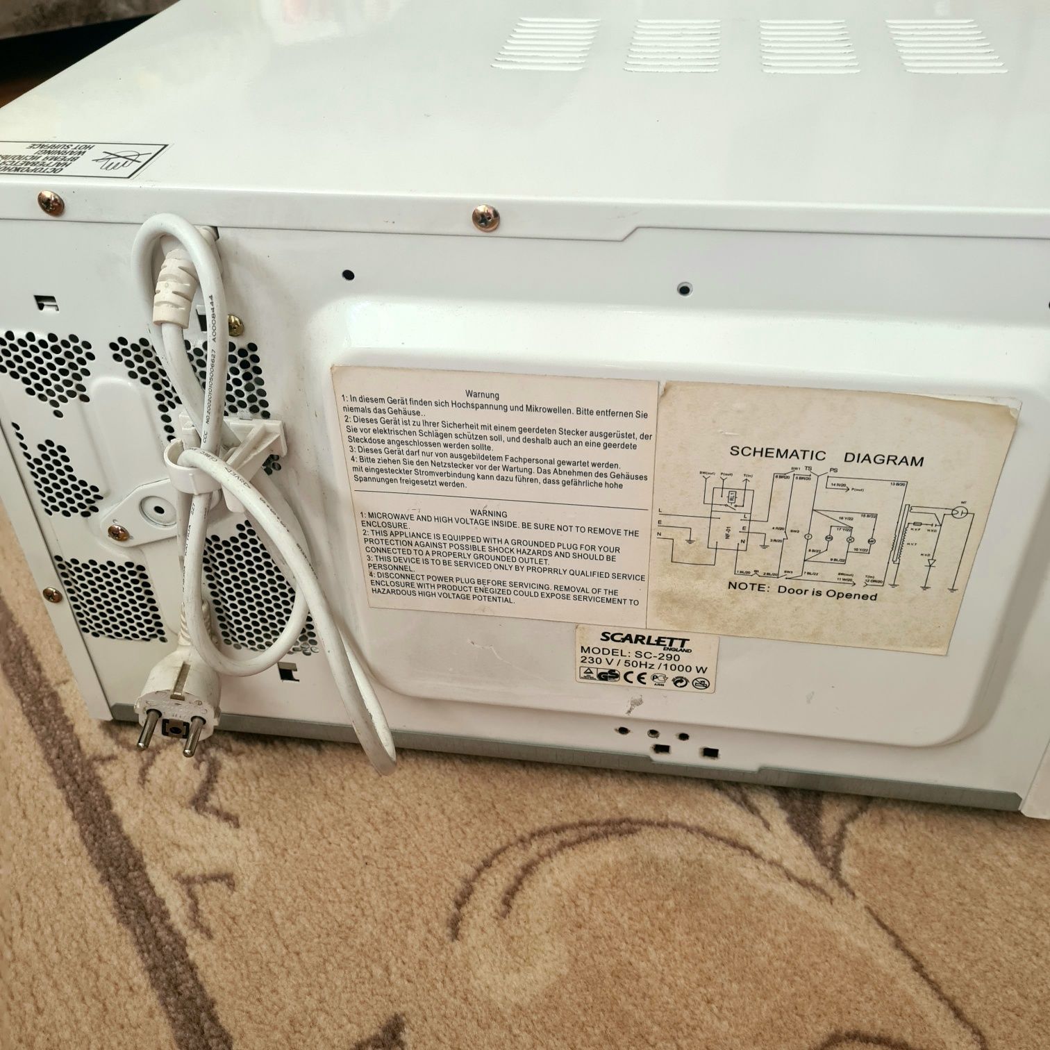 Микроволновка СВЧ