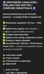 Desfundare canalizare