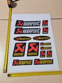 REDUCERE Stickere Akrapovic A3 sticker moto ktm husaberg