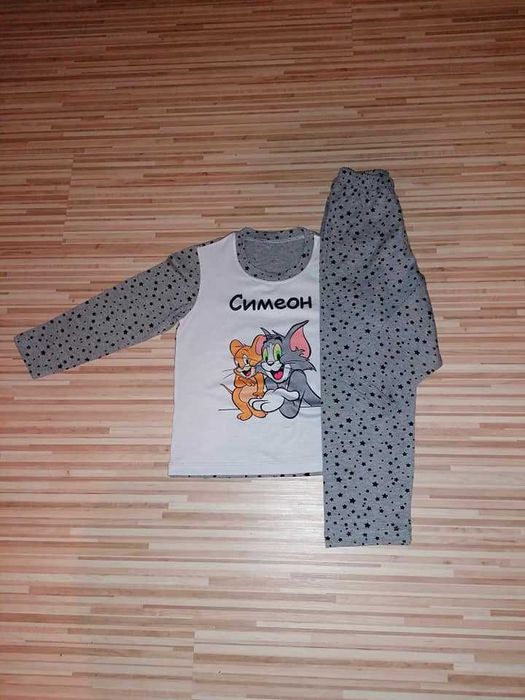 Пижами с надпис или снимка по Ваш дизайн