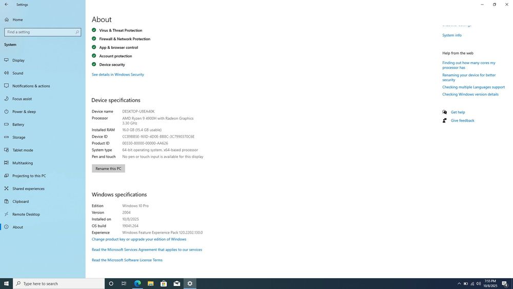 ASUS TUF Gaming A17 Ryzen 9