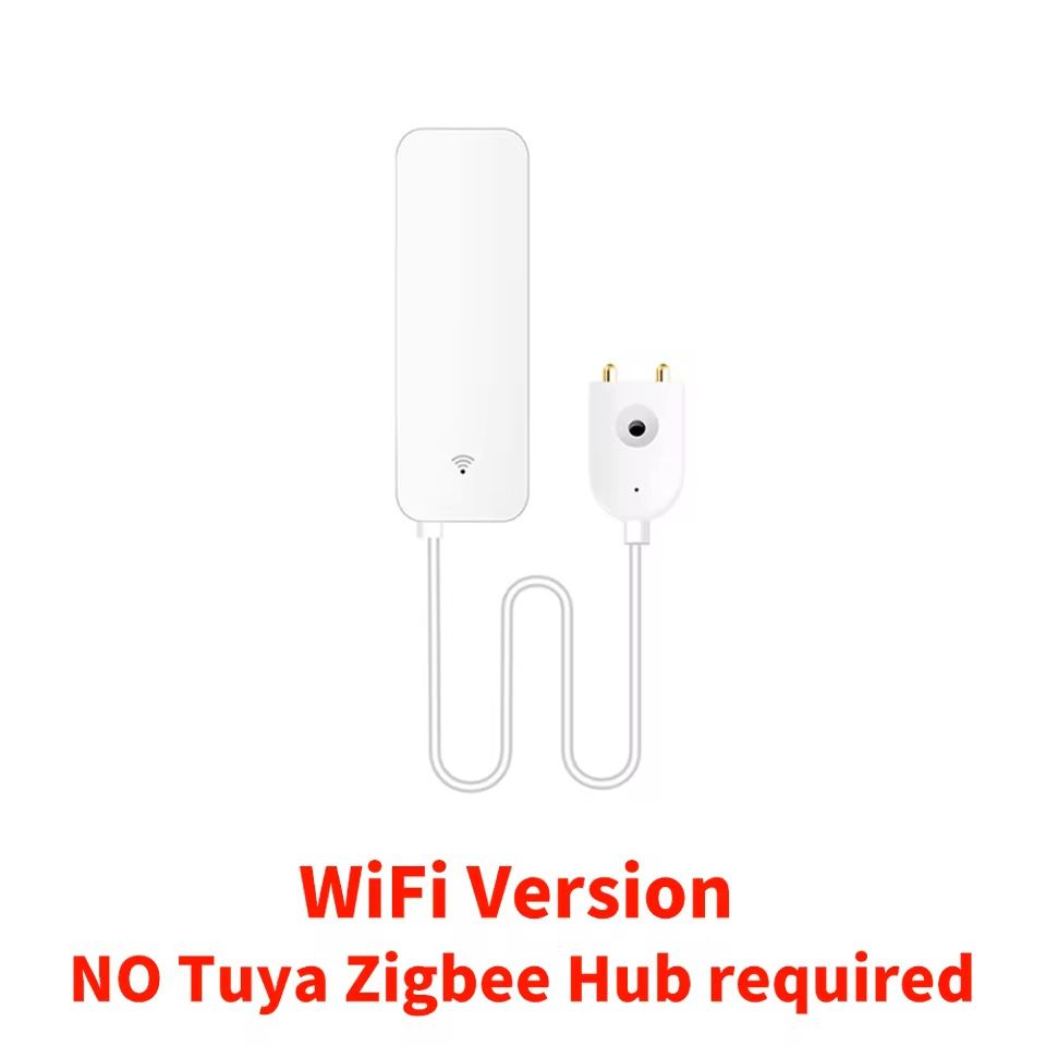 Tuya Smart WiFi или ZigBee НОВ Сензор за засичане теч/наводненение