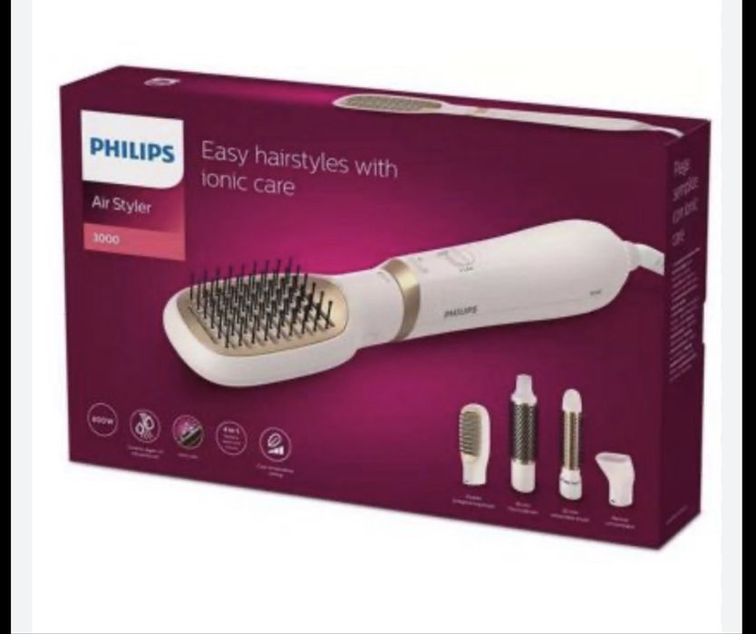 Philips 4 v 1 сешоар и къдрици и четка за изправяне