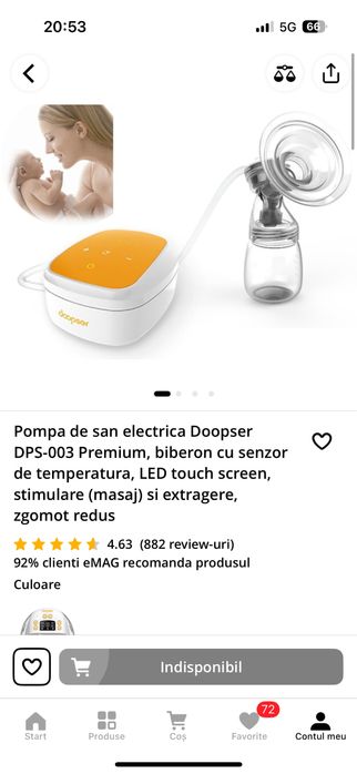 Pompa de san electrica Doopster