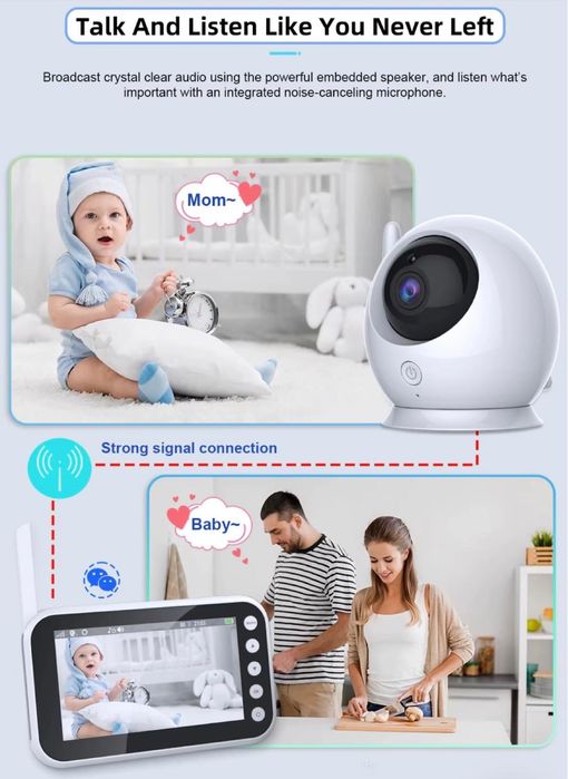Camera de supraveghere bebelusi Baby monitor - nou - sigilat