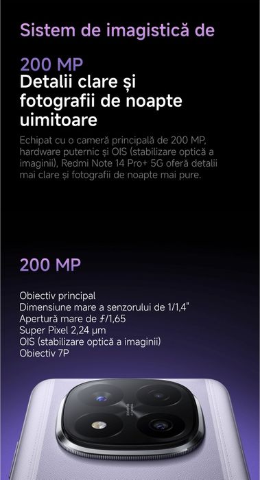Vând-Schimb Redmi Note 14 Pro Plus 5G