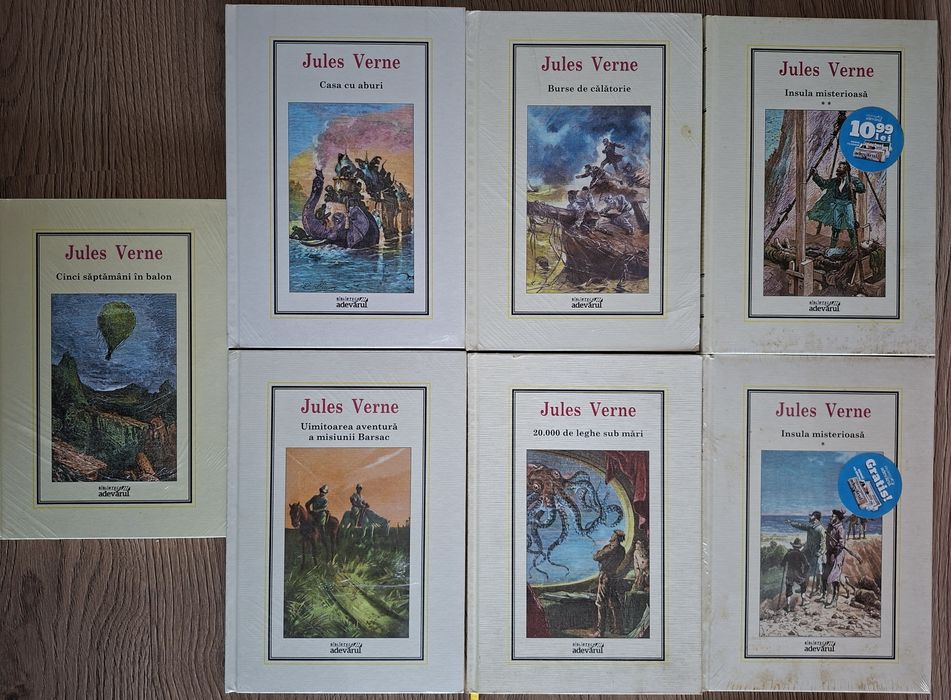 Carti Jules Verne, Colectia Adevarul
