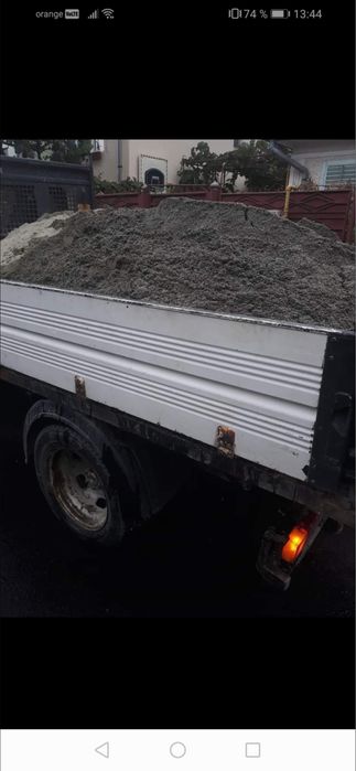 Nisip balastru piatra