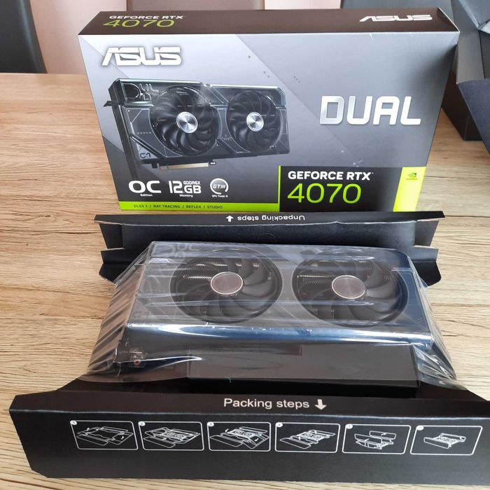 Asus Dual Nvidia RTX 4070 OC