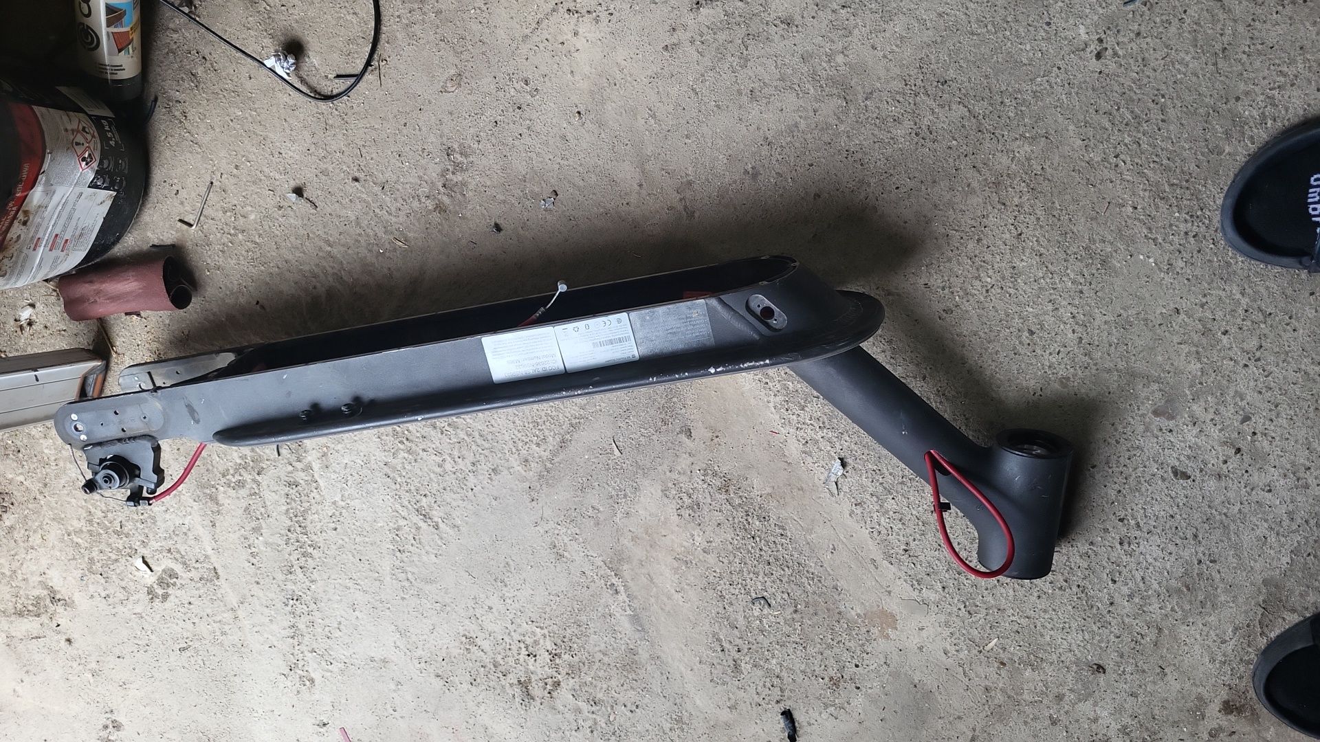 Piese trotineta electrica cadru roata ,ghidon sistem pliere baterie