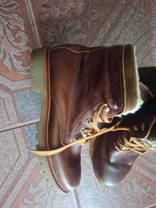 Bocanci din piele naturala Panama jack