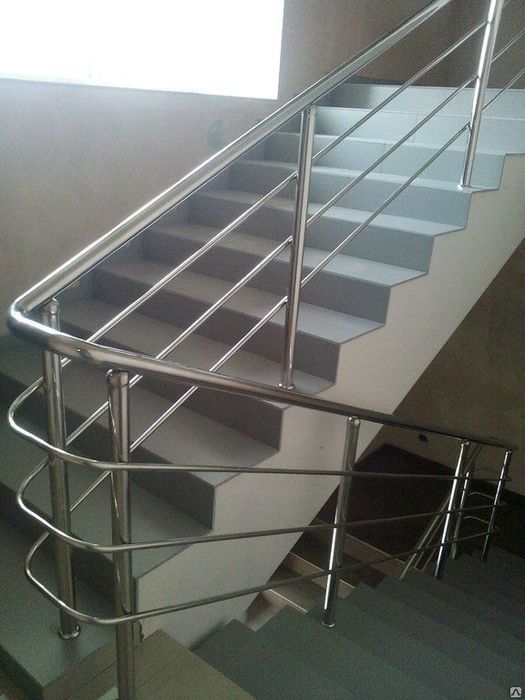 Перила из нержавеющей стали, ограждения, пандус