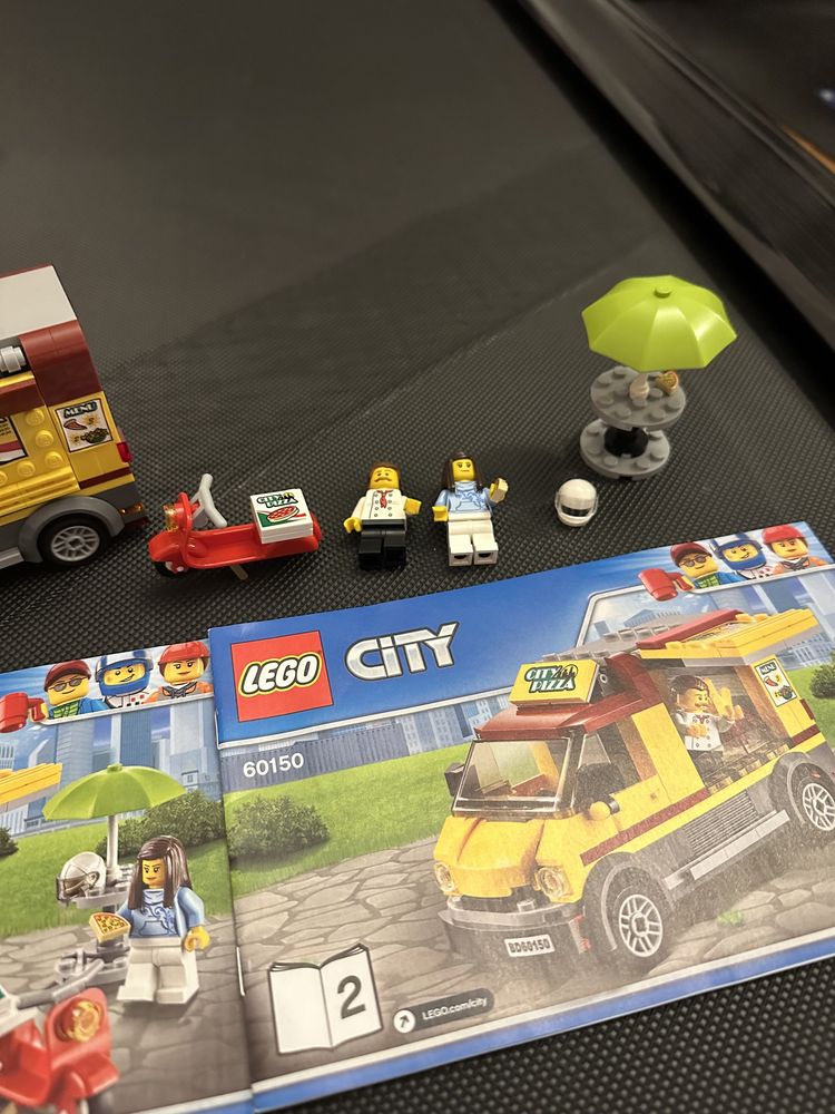 Lego City 60150 Masina de Pizza