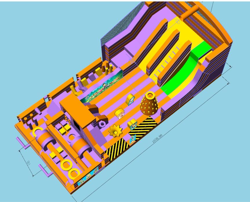 Надуваем замък - Пес Патрул