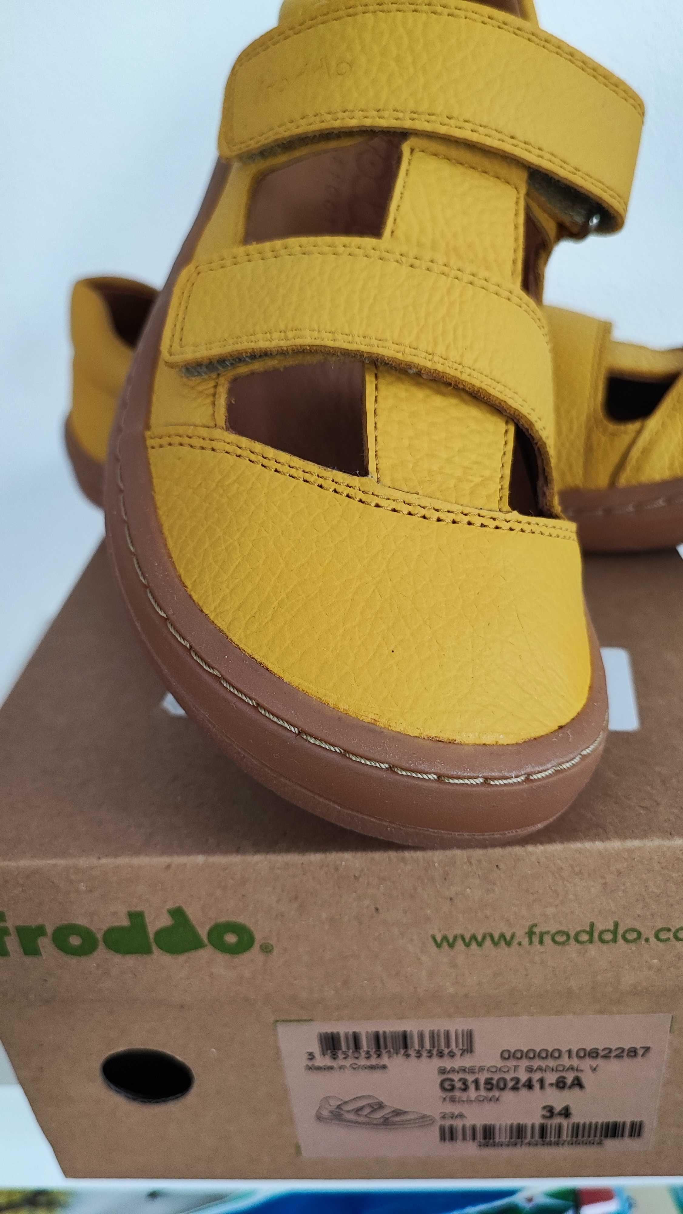 Нови сандали боси Froddo barefoot 34 размер