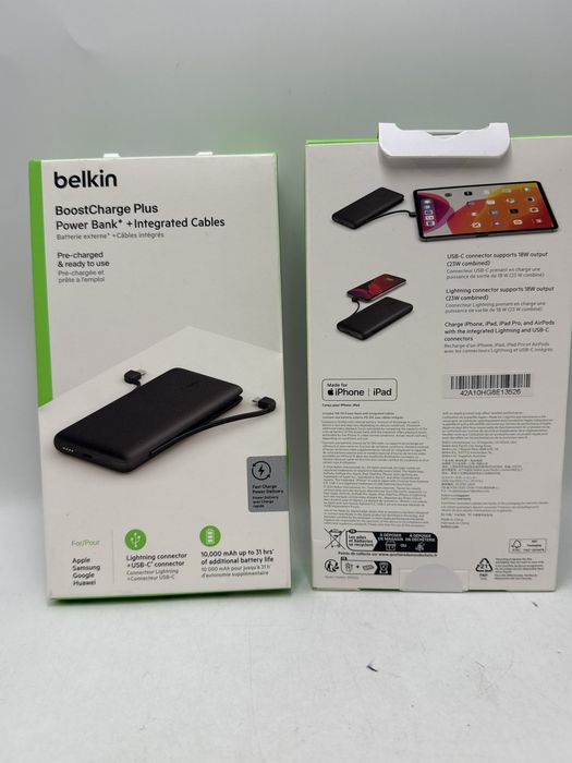 Acumulator extern Belkin Boost Charge PLUS 10000 mAh Nou G2