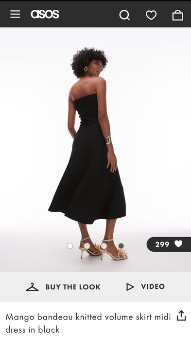 Rochie neagra Mango cu eticheta