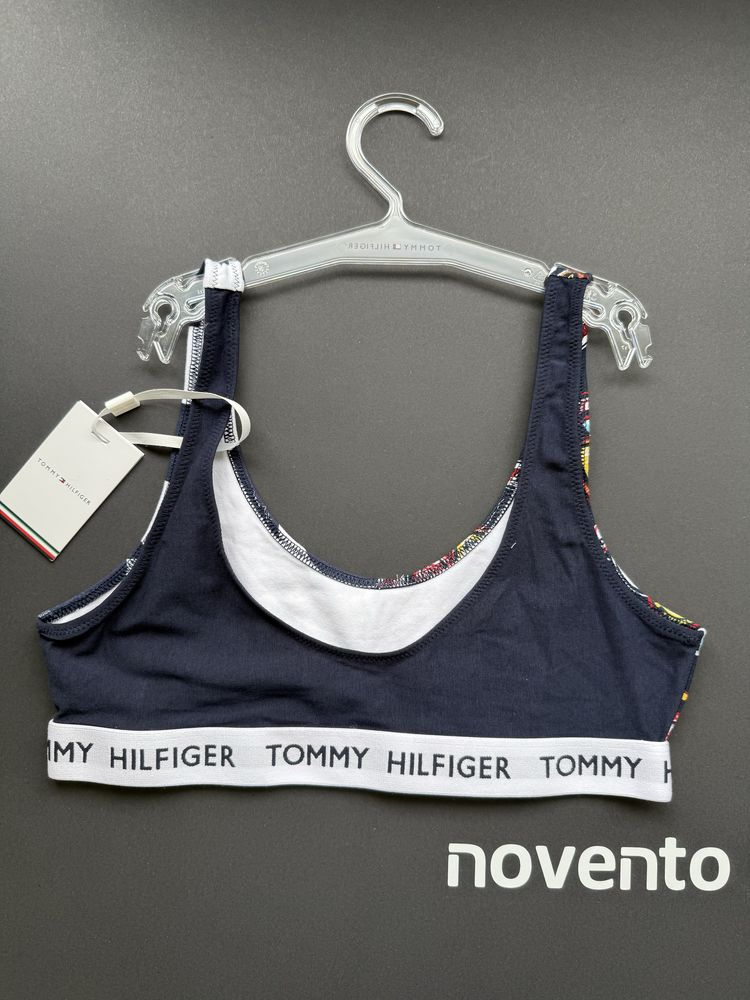 Памучно бюстие с принт Tommy Hilfiger /XS, S, M/