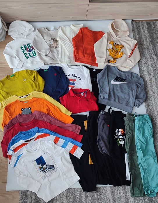 Лот дрешки за момче98-104 Nike,Beneton, Mayoral, Primark,ok