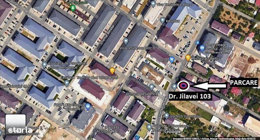 Vand parcari subterane Str. Drumul Jilavei nr. 103