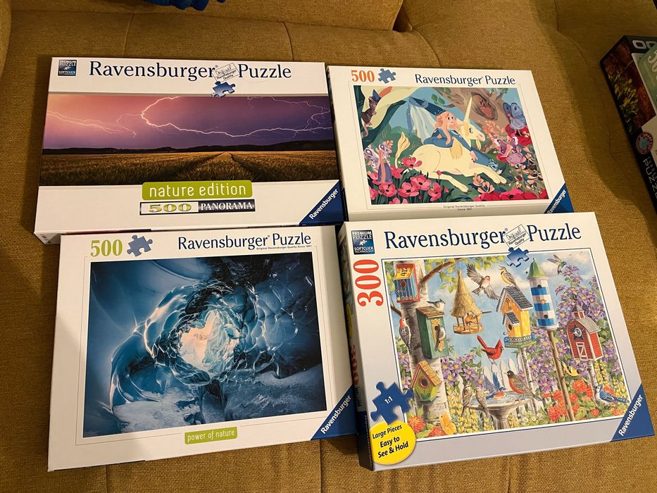 Пъзели без липси 300, 500, 1000, 2000ч