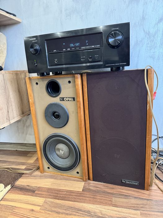 Denon x2100 и колони еv оригинални