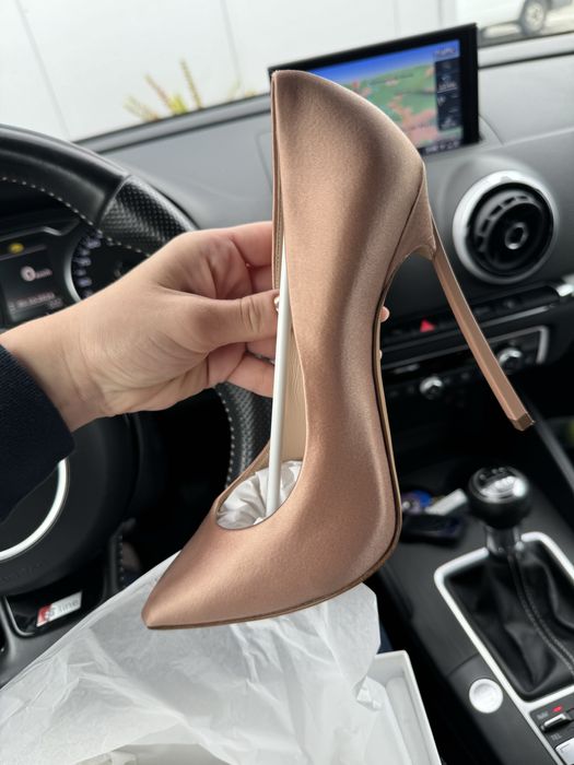 Casadei Pellame Satin Cipria