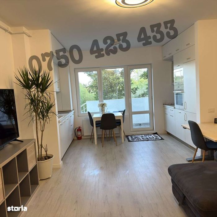 Apartament nou, curte privată 60mp, pavilion bioclimatic, boxă,parcare