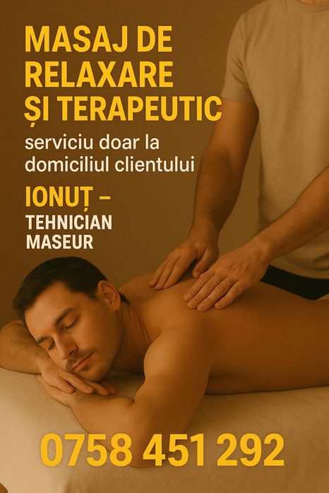 Masaj La Domiciliu.