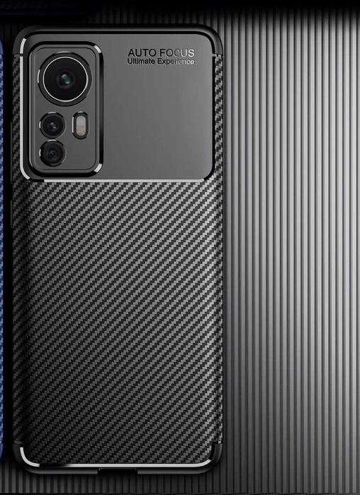 Husa Premium antisoc model Carbon pentru Xiaomi 12 5G / Xiaomi 12X