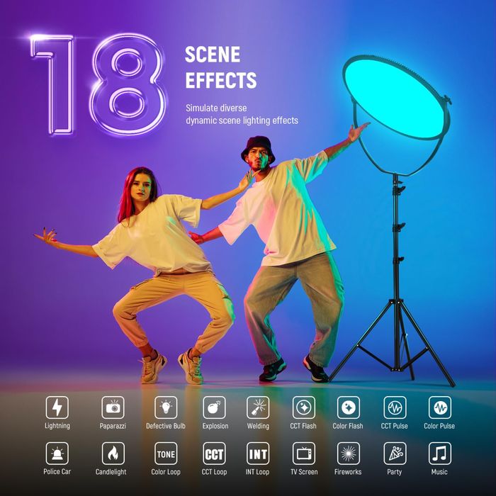 Проф. Диодно Осветление. Фото. Видео. Neewer. Rgb. Камера. постоянно.