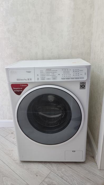 Продам стиральная машина LG 7 кг Inverter Direct Drive, Steam