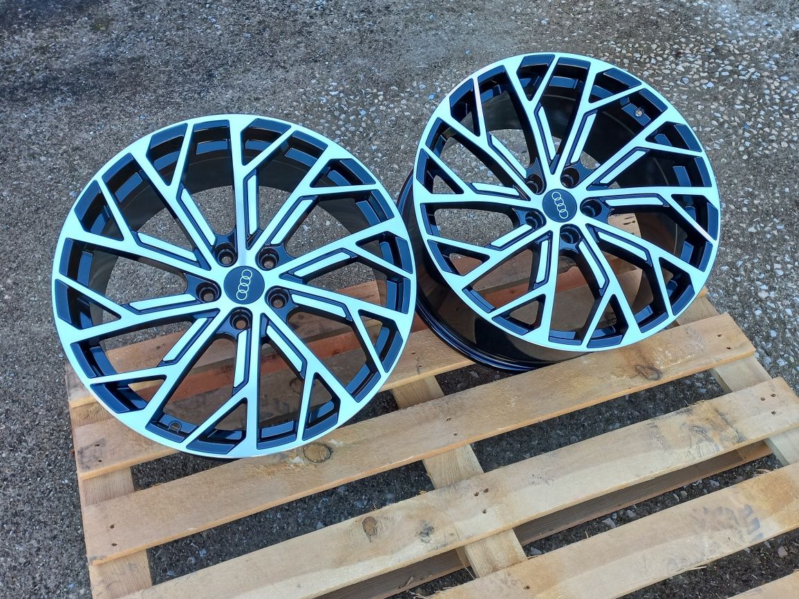19 Audi 8.5j et35 A3 A4 A5 A6 A7 A8 TT Q3 Q5 Black polish
