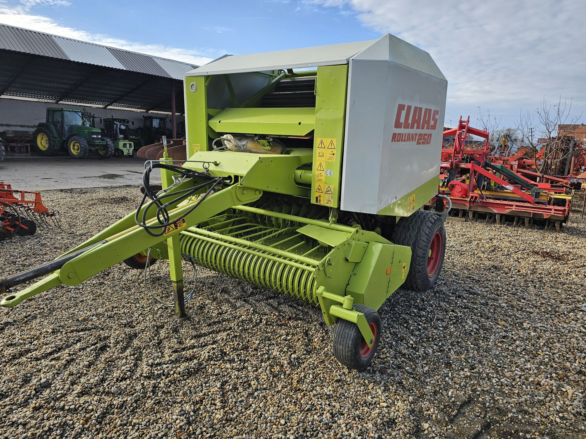 presa claas rollant 250 grebla plug disc freza