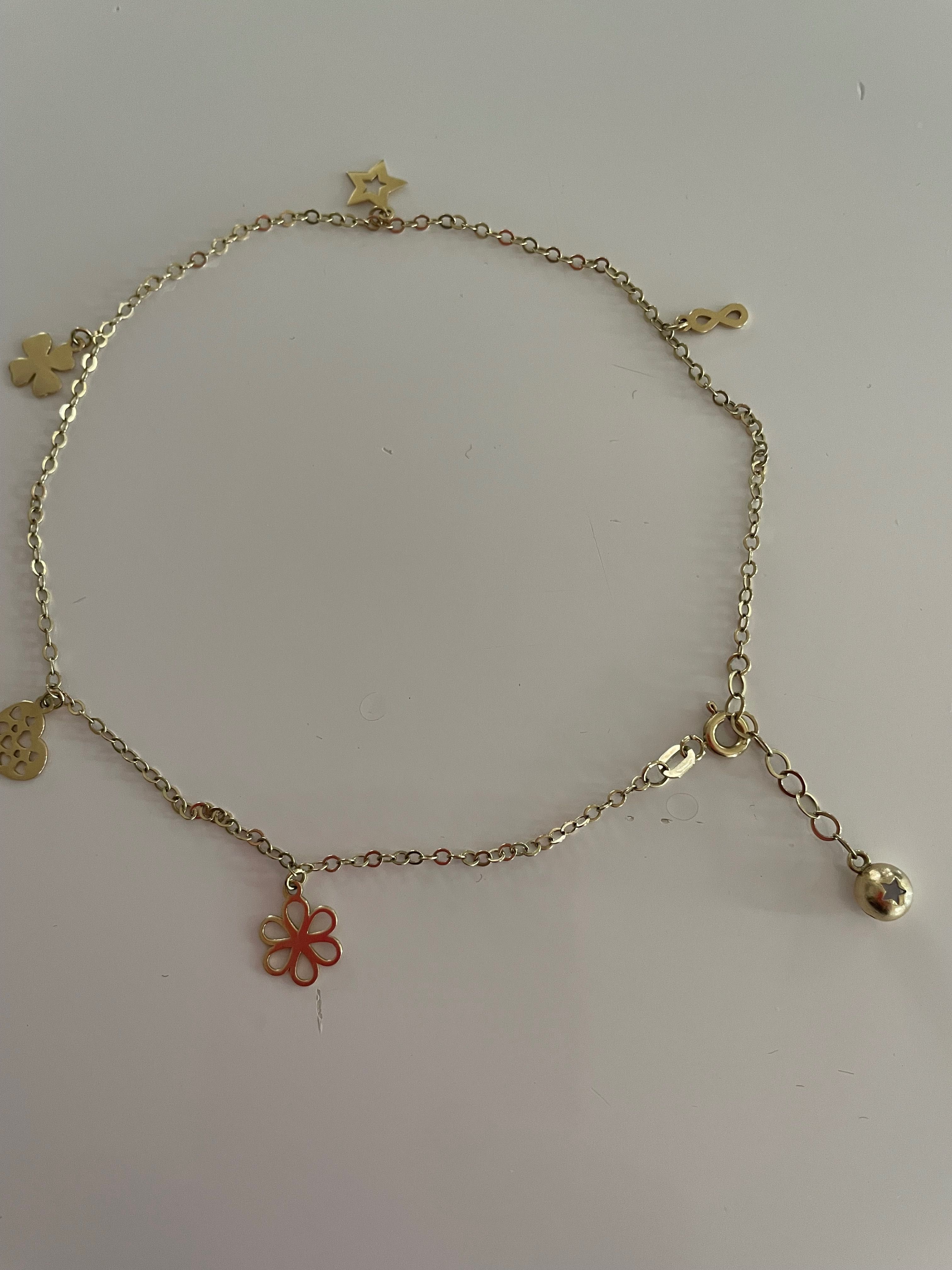 Brățară picior aur 14k - 5 grame, 330 ron gramul