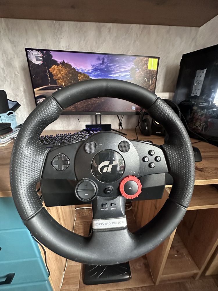 Руль logitech Driving force GT